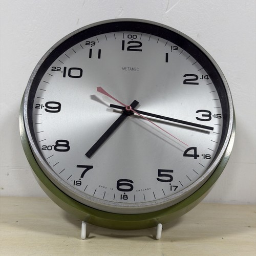 Vintage mcm metamec - metamec, clock