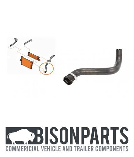Engine coolant radiator hose - "engine,