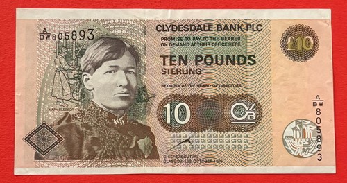 Clydesdale bank 1998 - clydesdale, 1998,