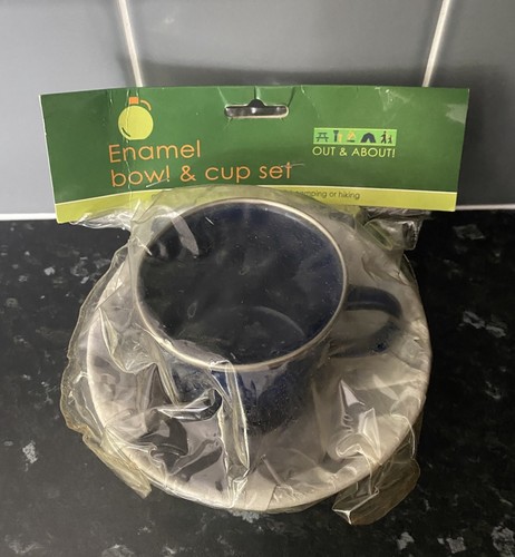 Out about enamel bowl cup - &,