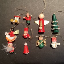 1 0 hand painted Vintage