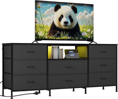 Stand dresser with fabric - dresser,