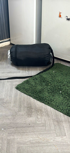 Black double sleeping - , bag
