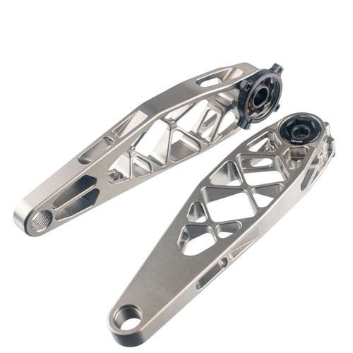 5dev titanium cranks crankset - 5dev,
