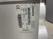 Nuaire mrxbox95-wall MVHR home ventilation unit