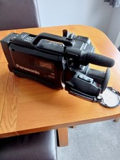 Panasonic NV-M50B VHS Video Camera with Case and Instructions