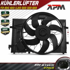Engine Cooling Radiator Fan Motor For Mercedes-Benz W203 CL203 S203 C/A209