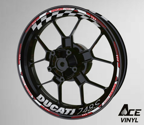 Ducati 748s wheel - 748s, stickers