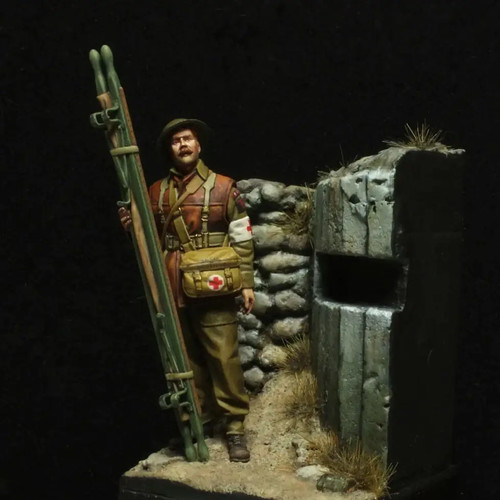 Figures set resin model - figures, 1/35