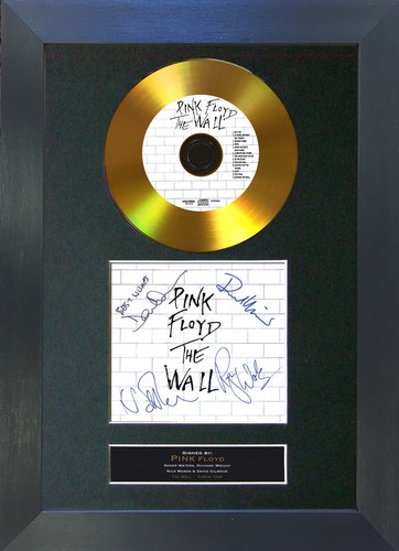Gold disc pink floyd - the, wall