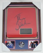 1980 Team USA Miracle On Ice Arena Seat Bottom Signed by Jack O'Callahan FRAMED