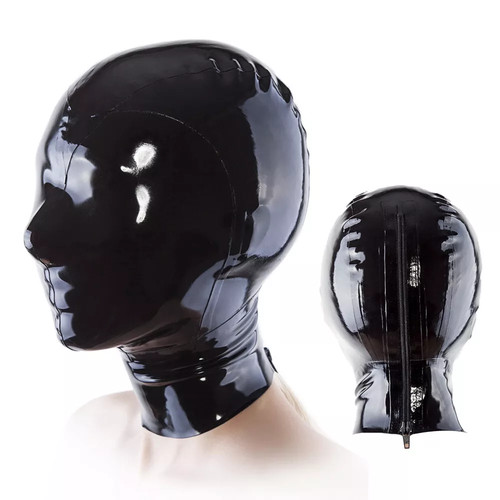 4mm latex rubber hood mask - 0.4mm,