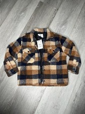 Zara Plaid Overshirt Brown /