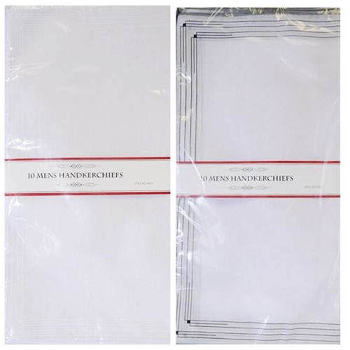 Pack mens hankies - pack,