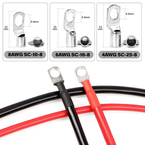 Battery lead power strap - power,