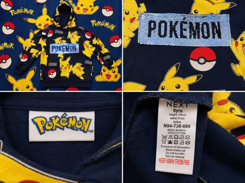 Next boys pokémon pikachu - pokémon,