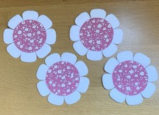 Handmade Washable White Felt &