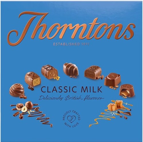 Thorntons chocolates - thorntons,