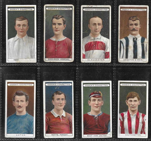 Ogdens cards football - ogdens, cards: