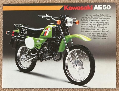 Kawasaki ae50 motorcycle sales - kawasaki,