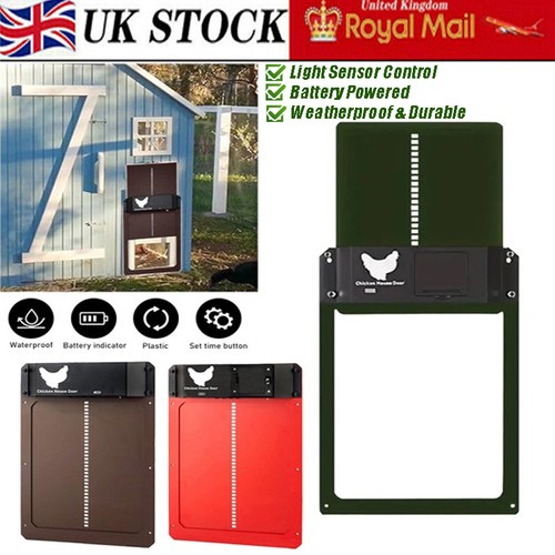 Automatic chicken coop door - automatic,