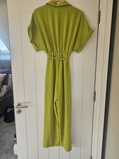 Mango Jumpsuit Lime Green Size