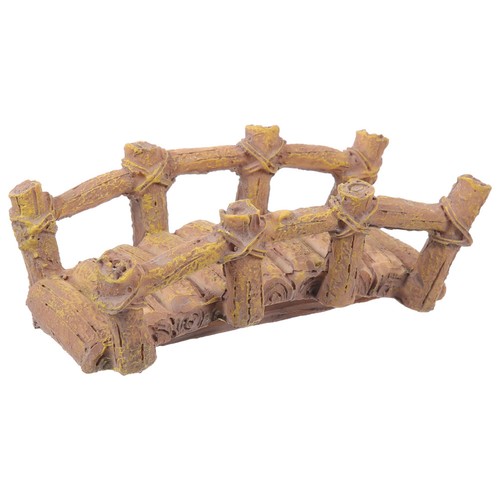 Light brown small resin bridge - light,