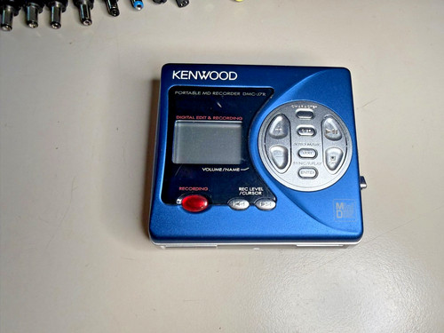 Kenwood dmc j7r minidisc - kenwood, dmc-j7r