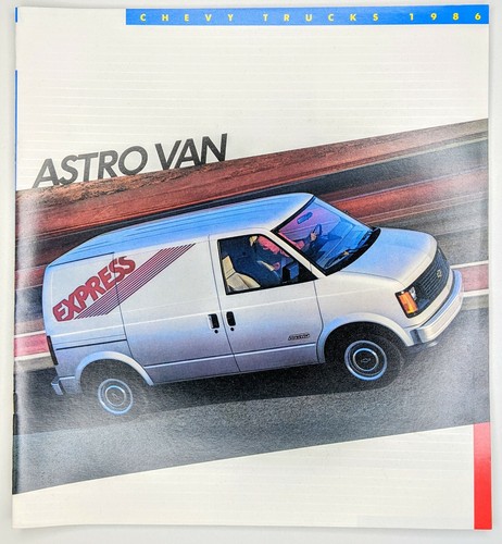1986 chevrolet astro van - 1986,