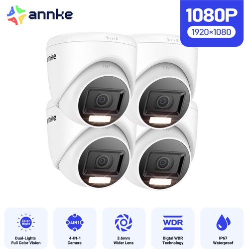Annke 1080p dome - hd, ir/