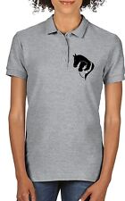 Horse Hug Women Polo T-shirt Equestrian Rider Pony Cob Birthday Gift Women Top
