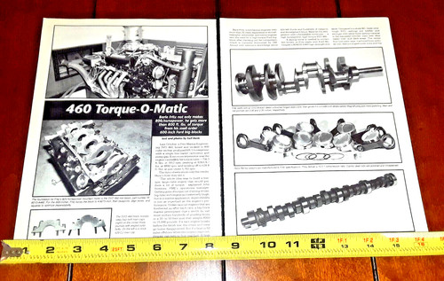 Ford 460 engine performance - 460,