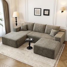 Luxurious 107.5" U-Shaped
