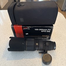 Sigma 100-300 F4 plus 2x teleconverter sony a mount