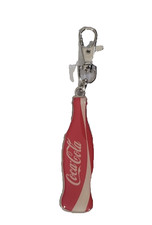 Vintage Y2K Coca Cola Keyring Keychain From USA. In Original Packaging Bag