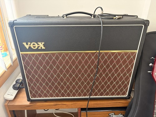 Vox ac30c1 1x12 guitar amp - vox, amp,