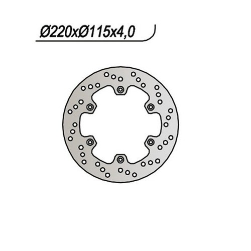 Rear brake disc yamaha - rear,