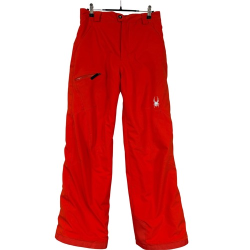 Spyder boys orange ski pants - boys,
