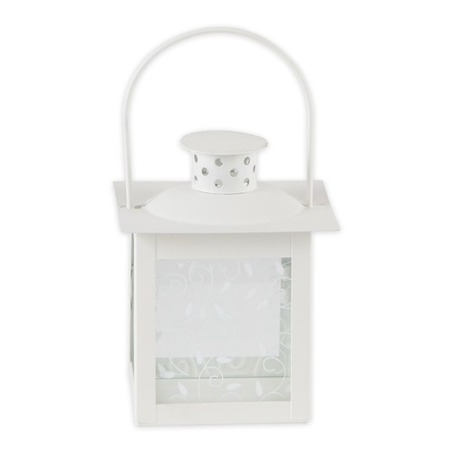 White classic small candle - small,
