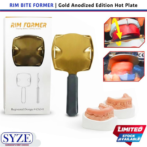 Denture rim bite wax - bite, former