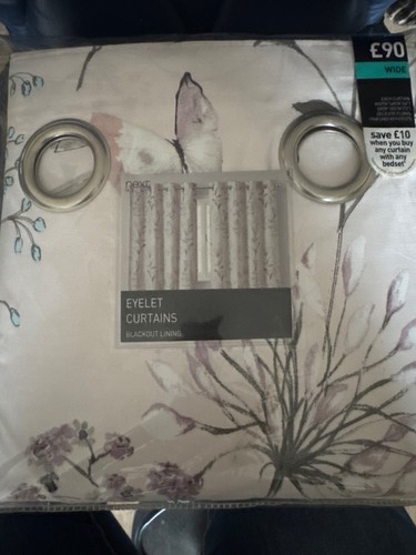 Next pink floral curtains - next,
