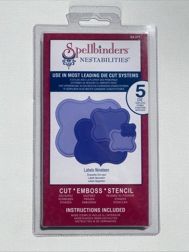 Spellbinders labels nineteen - ~,