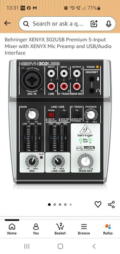Behringer xenyx 302usb premium - xenyx,
