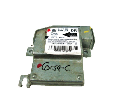 Airbag control unit control