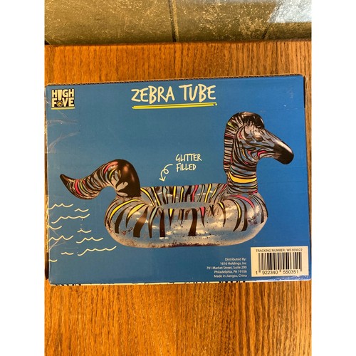 High five zebra - five, glitter