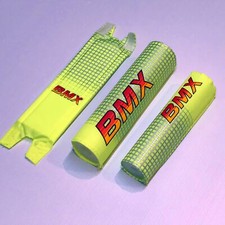 BMX Pad Set (12" Fluoro Lime)