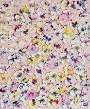 Abstract Flowers Original Oil
