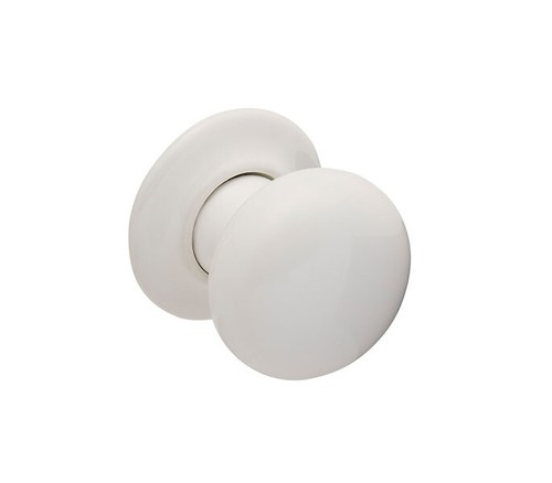 White ceramic door - door, knobs