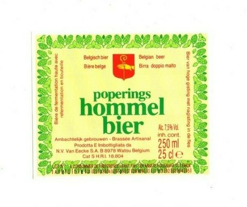 Belgium beer label - belgium,