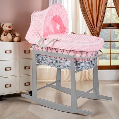 Luxury moses basket padded - luxury,